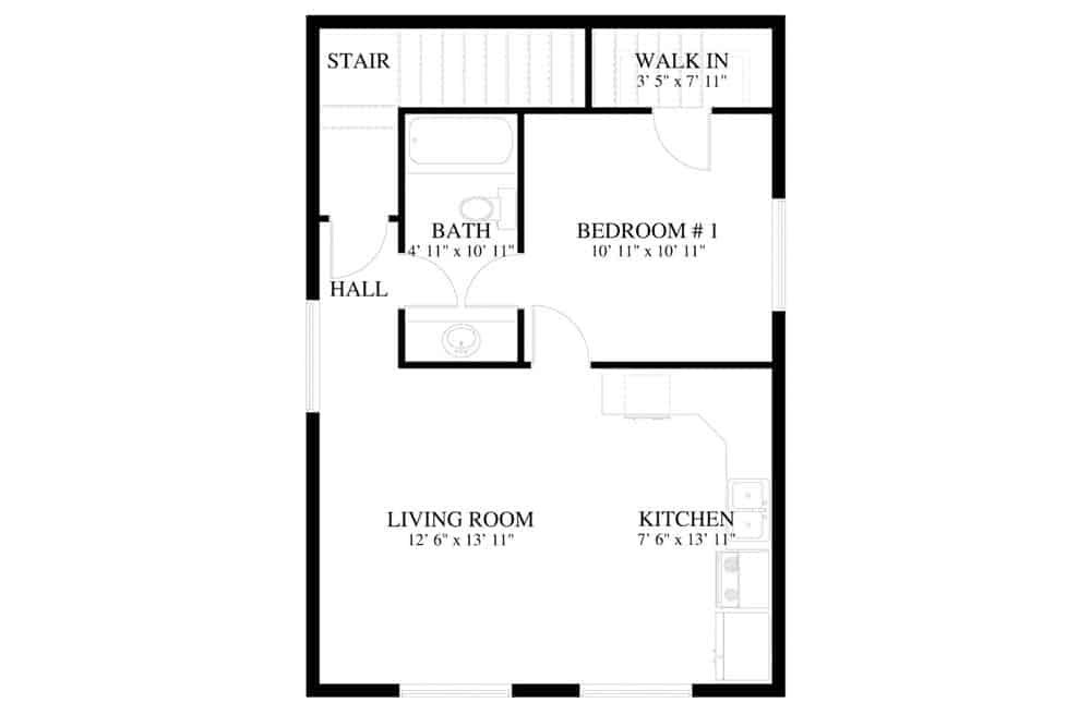 0109 rustic carriage home the plan collection smallhometours.com 13