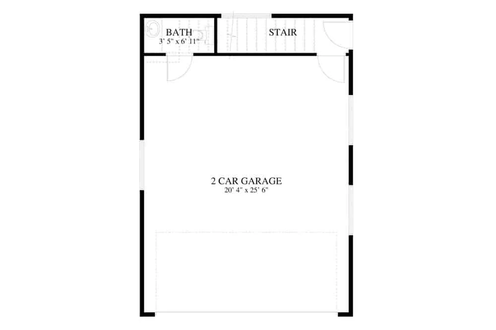 0109 rustic carriage home the plan collection smallhometours.com 3