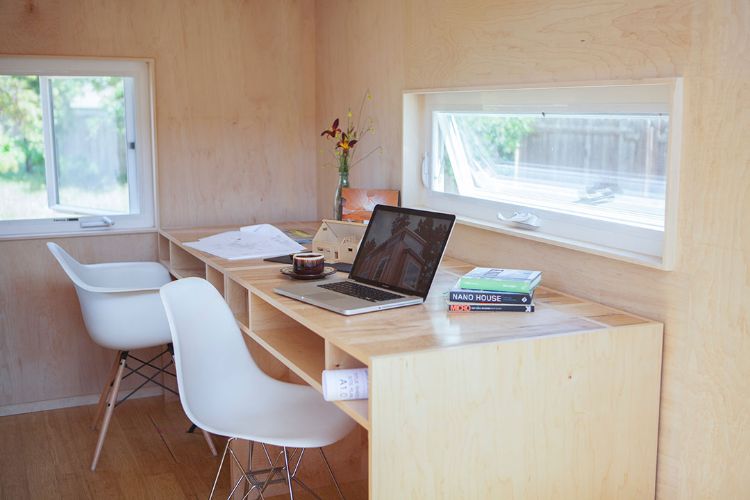 0111 This LA based mobile office pod is delightfully mod and bright 6