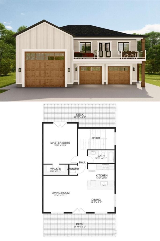 0111 rustic carriage home smallhometours.com 1