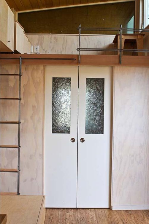0112 Tour this spacious luxury tiny home on wheels with high ceilings and 2 offices 5