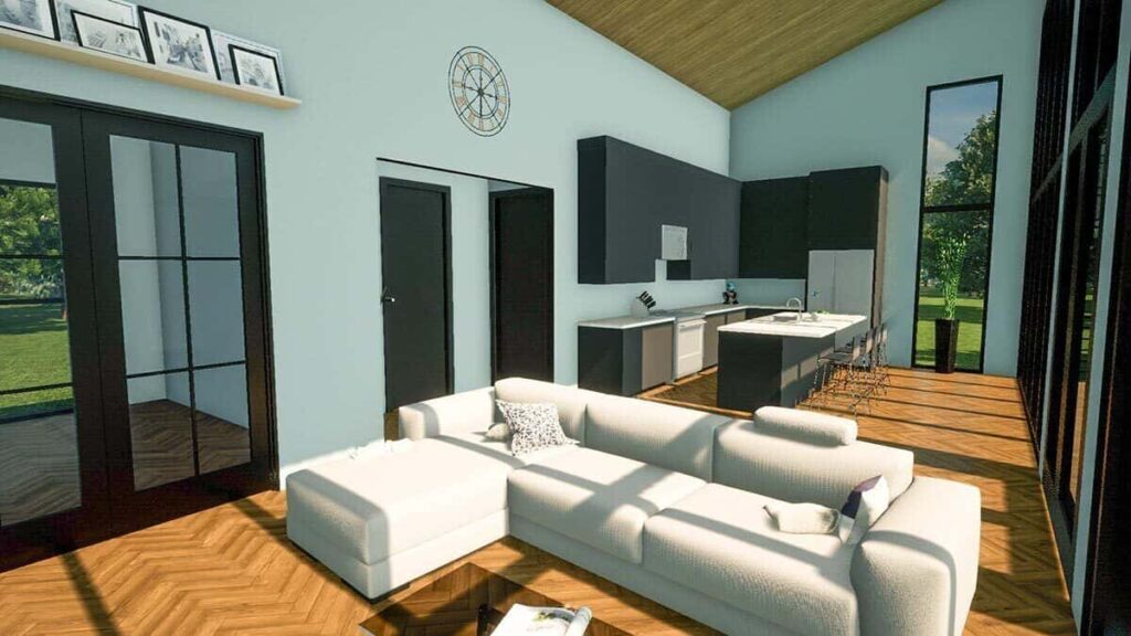 0116 modern lake cottage smallhometours.com 3