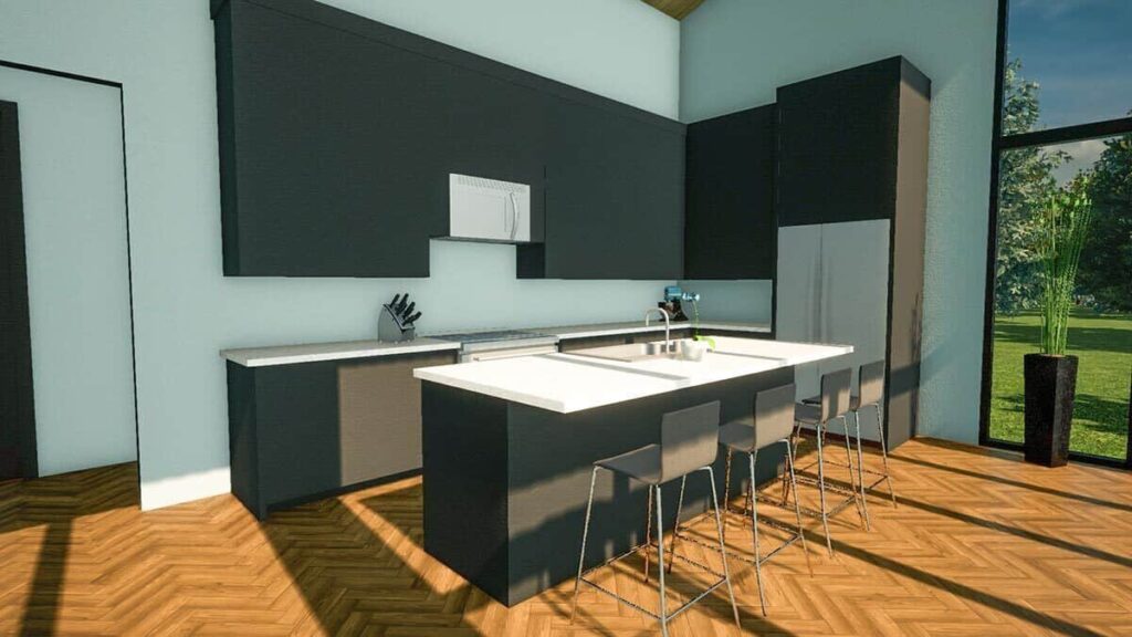 0116 modern lake cottage smallhometours.com 5