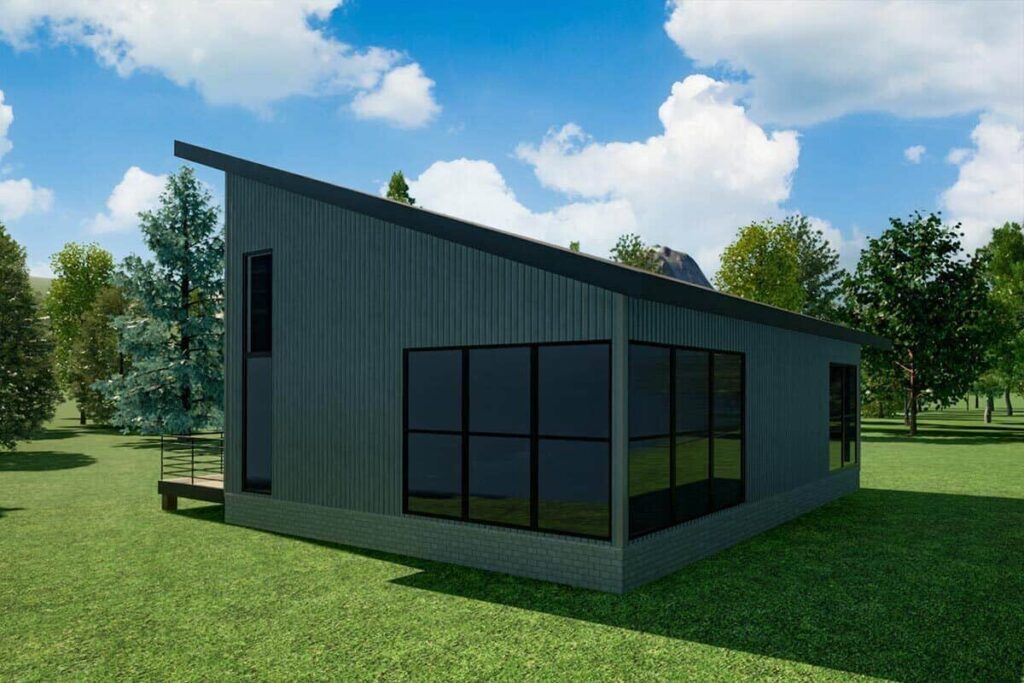 0116 modern lake cottage smallhometours.com 6