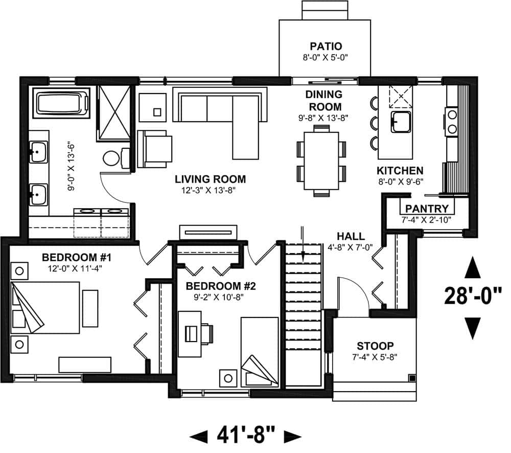 0120 contemporary home smallhometours.com 16