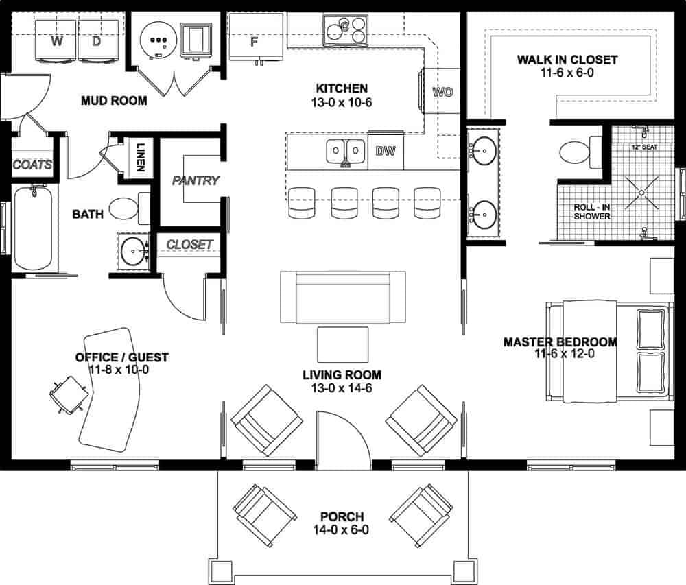 0121 cottage style ranch smallhometours.com 14