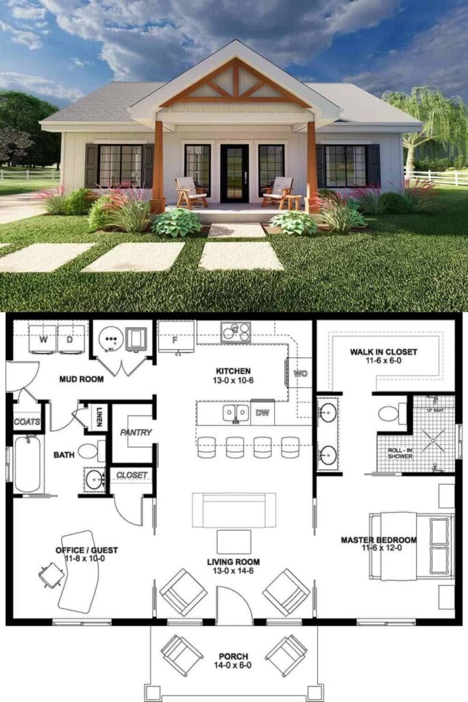 0121 cottage style ranch smallhometours.com 2