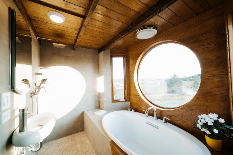 0127 This open and airy 24 foot tiny house is a California couples dream home smallhometours.com 7