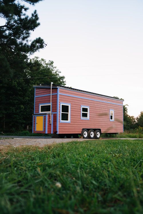 0129 Yes you can live large in a tiny home. This whimsical two bedroom is a prime example smallhometours.com 2