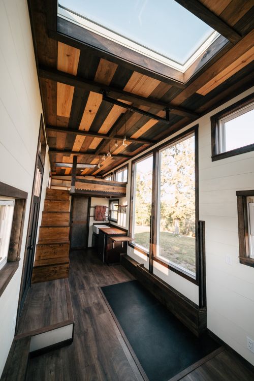 0131 Form meets function in this 26 foot tiny home complete with its own Crossfit gym smallhometours.com 3