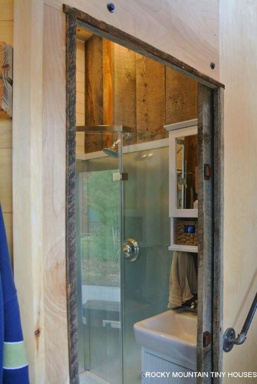 0135 Take a peek inside the Rusted Mountain Roost tiny home smallhometours.com 6