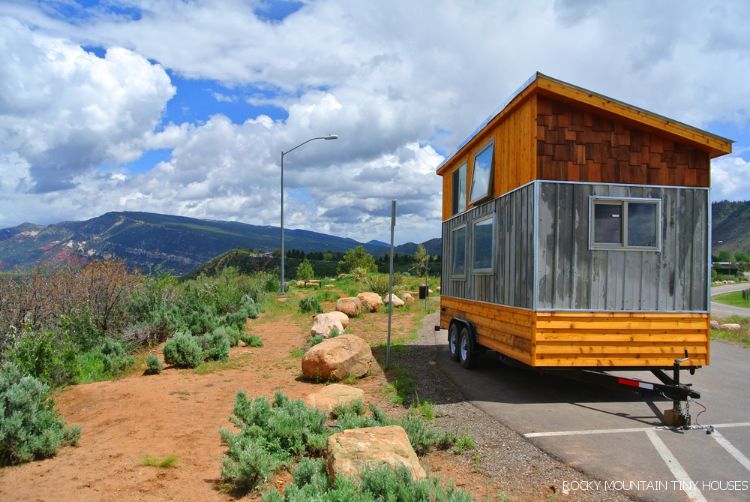0137 This 18 foot tiny home was specially designed to let in light and views smallhometours.com 2