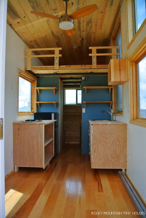0137 This 18 foot tiny home was specially designed to let in light and views smallhometours.com 4