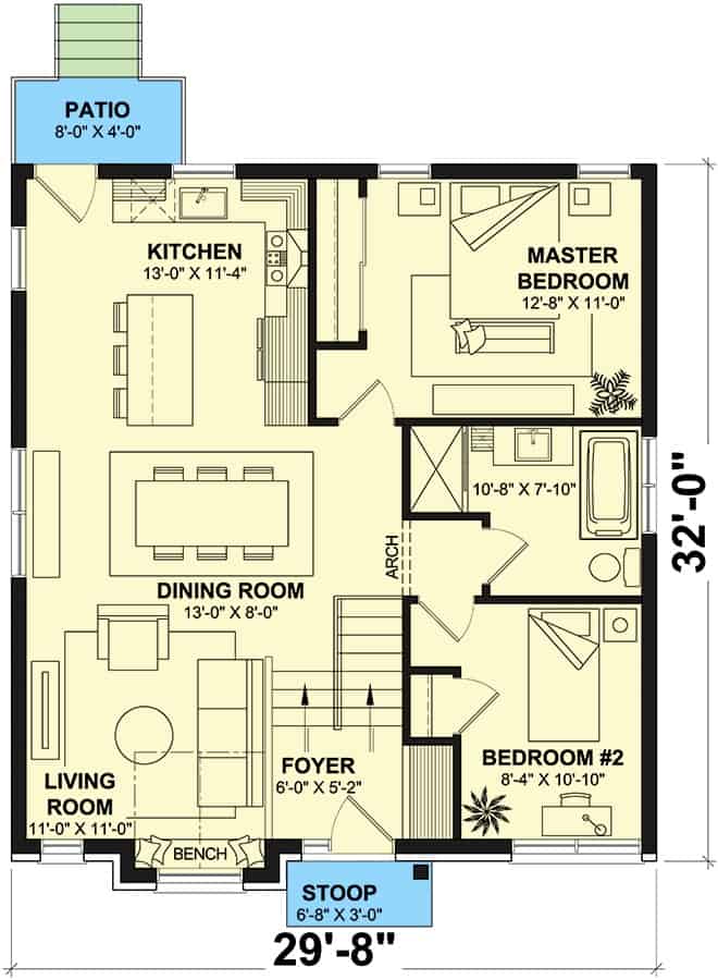 0137 traditional home smallhometours.com 18