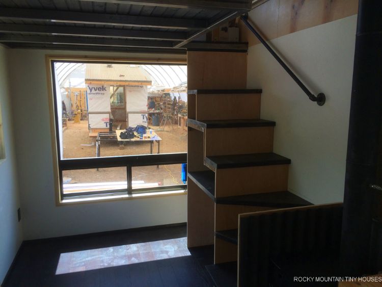 0138 This 14 foot tiny home emphasizes mountain views situated at 9200 feet smallhometours.com 4