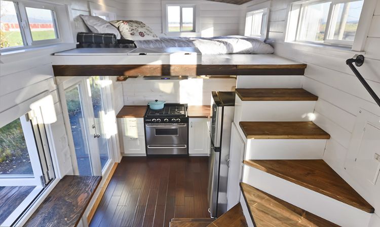 0139 If you thought tiny homes had to be cramped wait until you see this sleek loft smallhometours.com 3