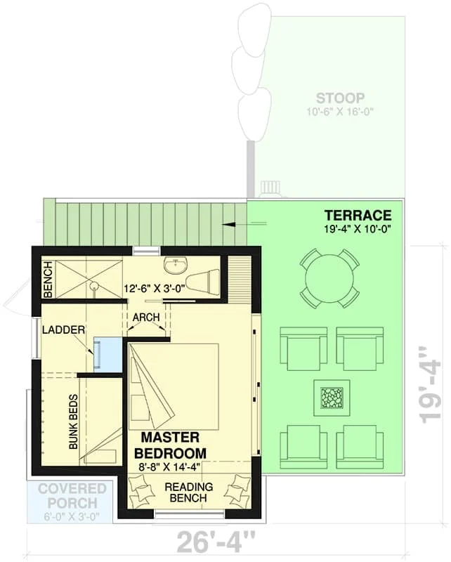 0141 contemporary cottage smallhometours.com 1