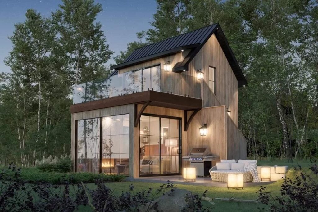 0141 contemporary cottage smallhometours.com 13