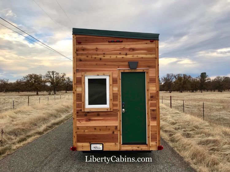 0153 Alpine vibes define this luxurious cabin packaged in an off the grid RV smallhometours.com 2