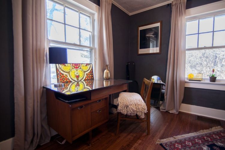 0158 Adorable on the outside and eclectic on the inside youll love this cottage smallhometours.com 6