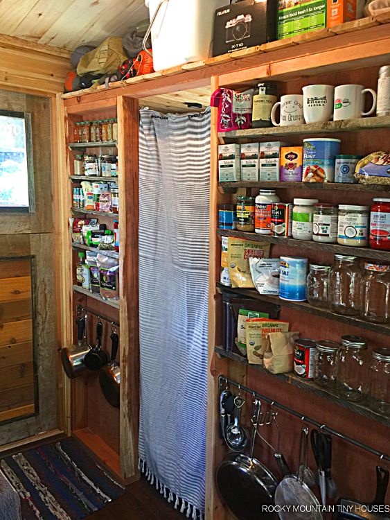 0179 The Dutch door on the Mac Shack is a charming feature of this rustic home smallhometours.com 4