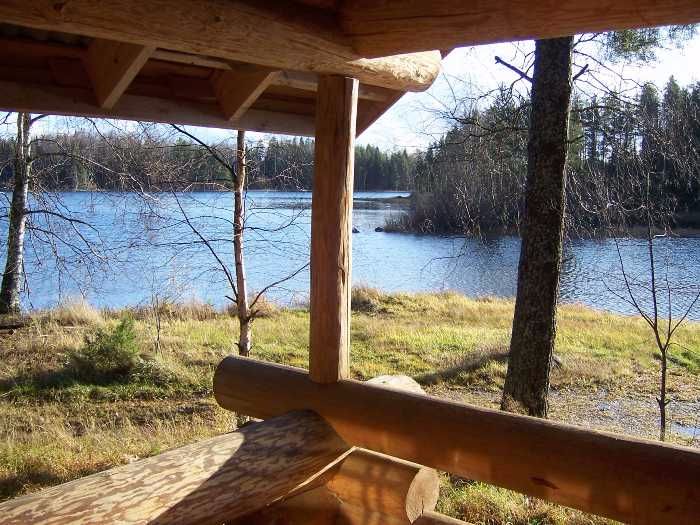 0193 Check out the beautiful surprise in this gorgeous log cabin smallhometours.com 2