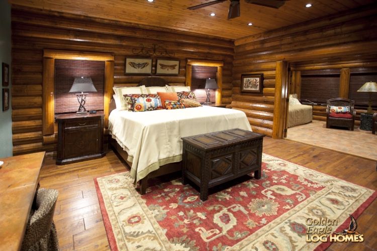 0199 Explore this beautifully lit timber frame home for a glimpse at a true rustic retreat smallhometours.com 10