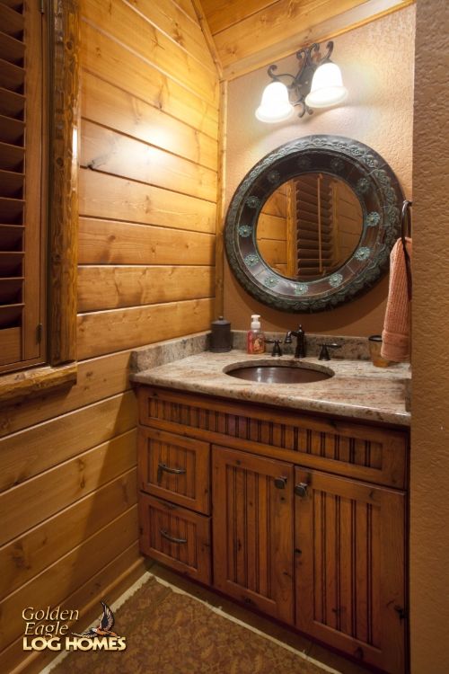 0199 Explore this beautifully lit timber frame home for a glimpse at a true rustic retreat smallhometours.com 15