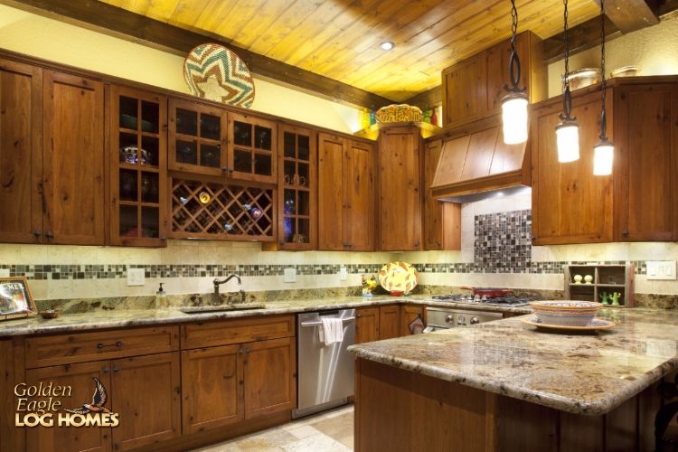 0199 Explore this beautifully lit timber frame home for a glimpse at a true rustic retreat smallhometours.com 6