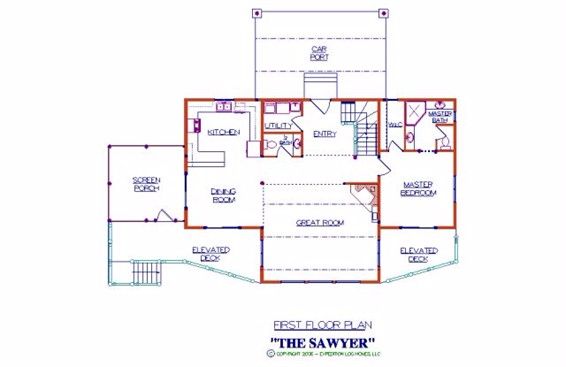 0201 Take a look around the Sawyer log home – it shows how to capture the best of a lakefront smallhometours.com 12