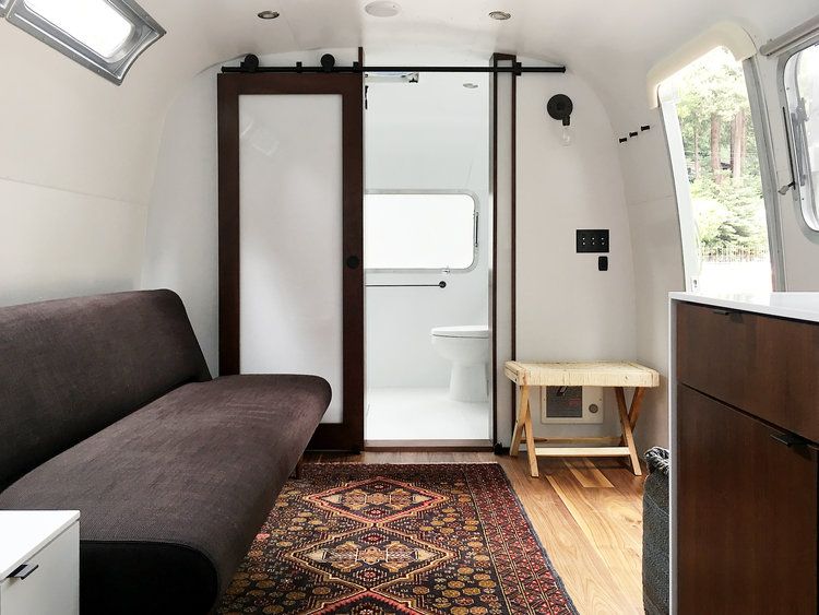 0206 Luxury interiors in this Airstream glampsite seem more at home in a five store resort smallhometours.com 3