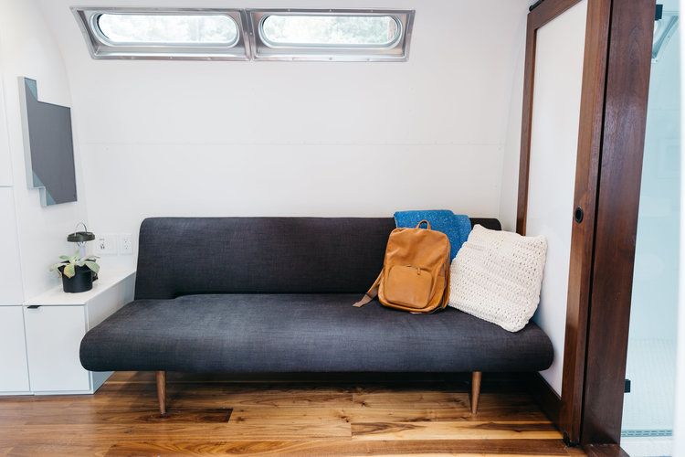 0206 Luxury interiors in this Airstream glampsite seem more at home in a five store resort smallhometours.com 7