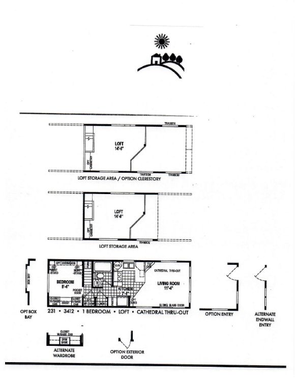 0208 Dont call this a trailer. This park model has the best floor plan yet smallhometours.com 2