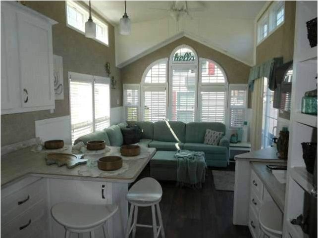 0217 Exquisite modern park model has all the right vibes check out its pristine interior smallhometours.com 2