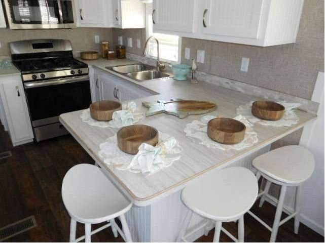 0217 Exquisite modern park model has all the right vibes check out its pristine interior smallhometours.com 3