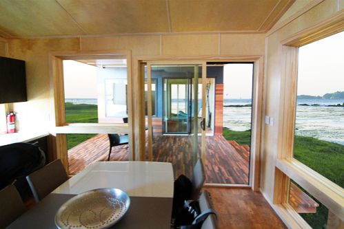 0221 This ultra sleek park model will last a lifetime – and its interior will shock you smallhometours.com 2