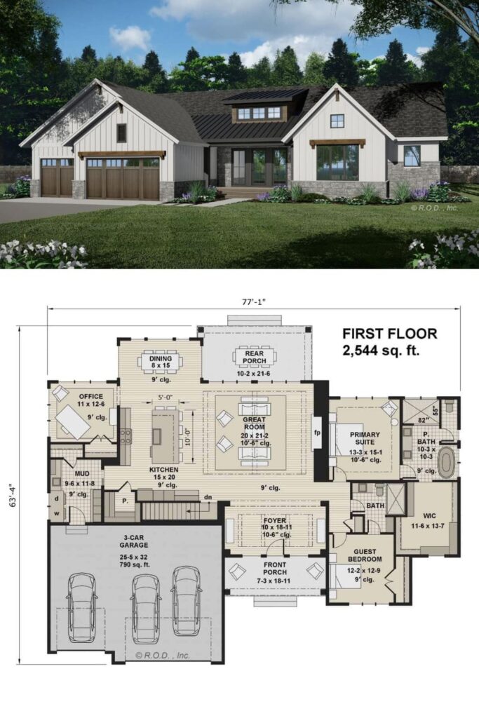 0287 CL 23 011 PDF traditional drift wood ranch royal oaks design smallhometours 2