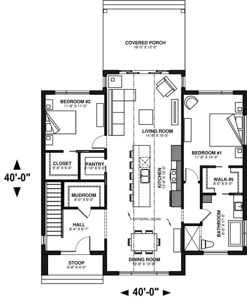 0319 126 2008 ranch style home the plan collection smallhometours 12