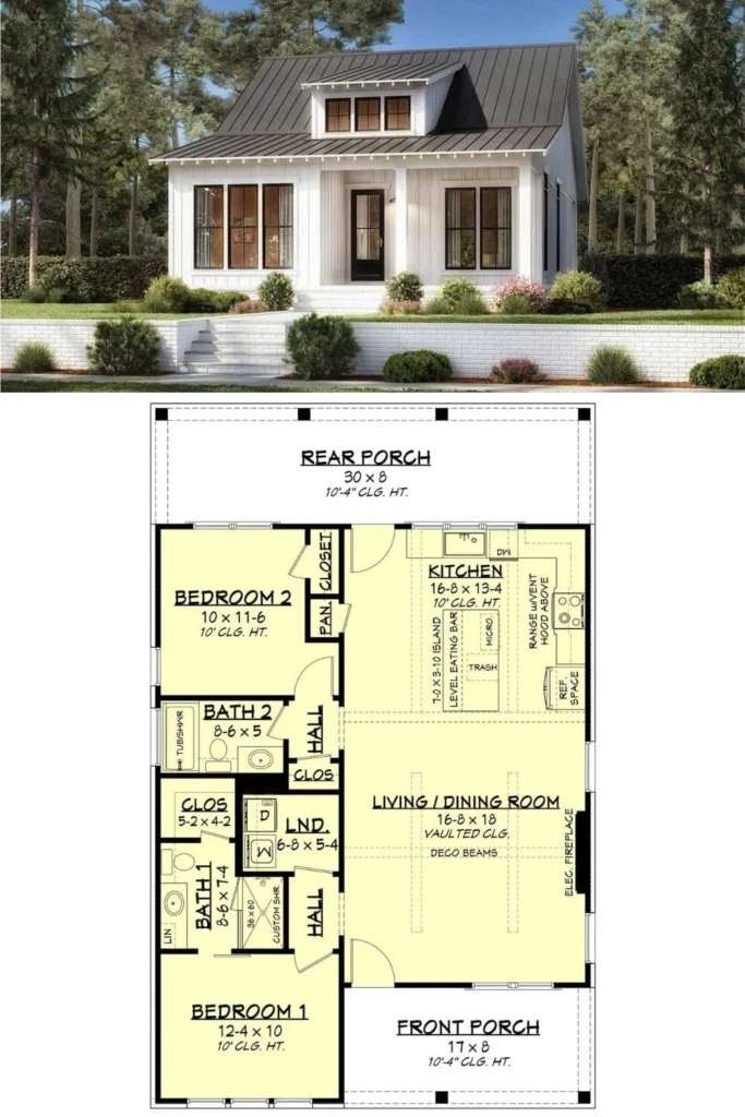 0320 142 1417 modern farmhouse the plan collection smallhometours