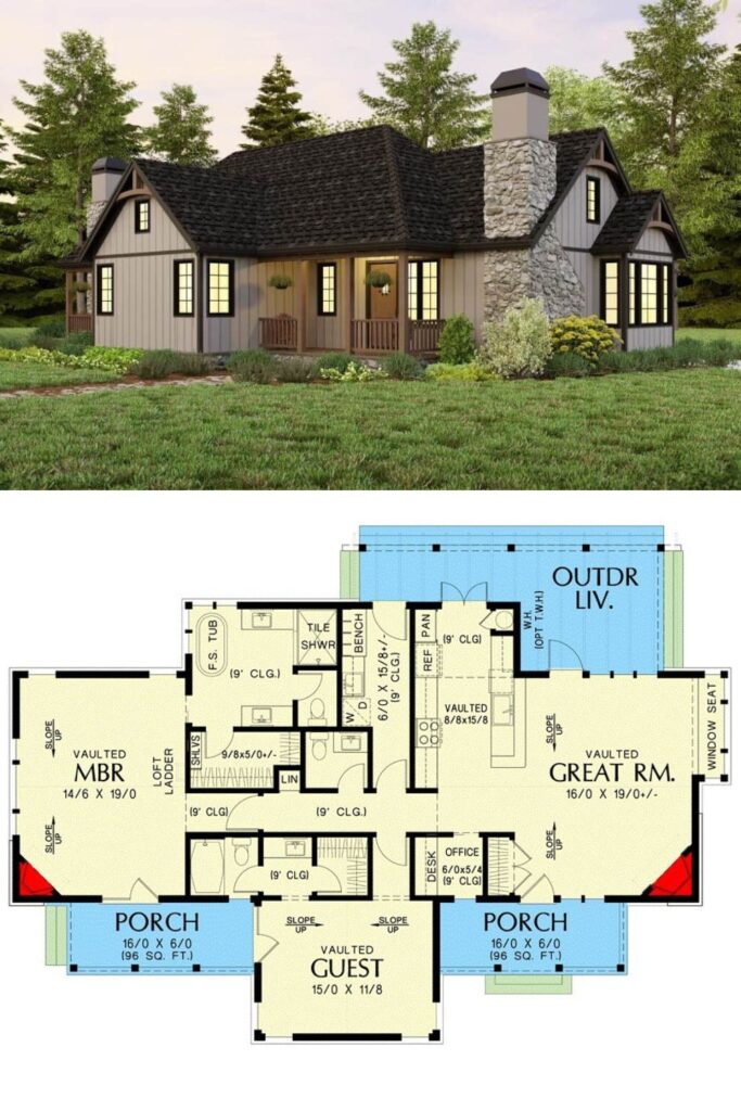 0322 69817AM craftsman cottage architectural designs smallhometours 2
