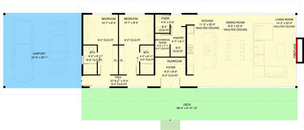 0332 311047RMZ mid century modern cabin architectural designs smallhometours 12