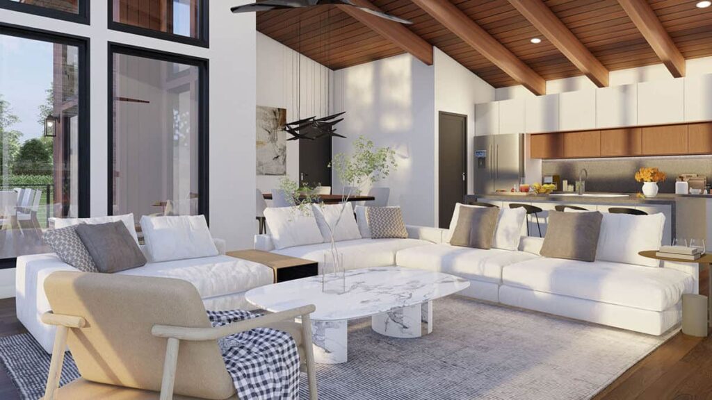 0333 70864MK mid century modern lake house architectural designs smallhometours 10