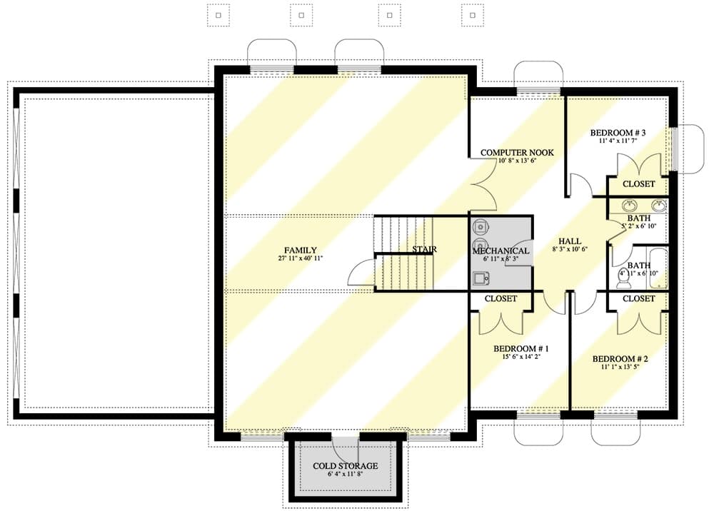 0336 61471UT ranch style home architectural designs smallhometours 13