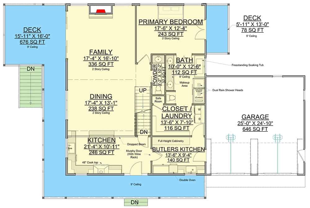 0338 300065FNK country cabin architectural designs smallhometours 21