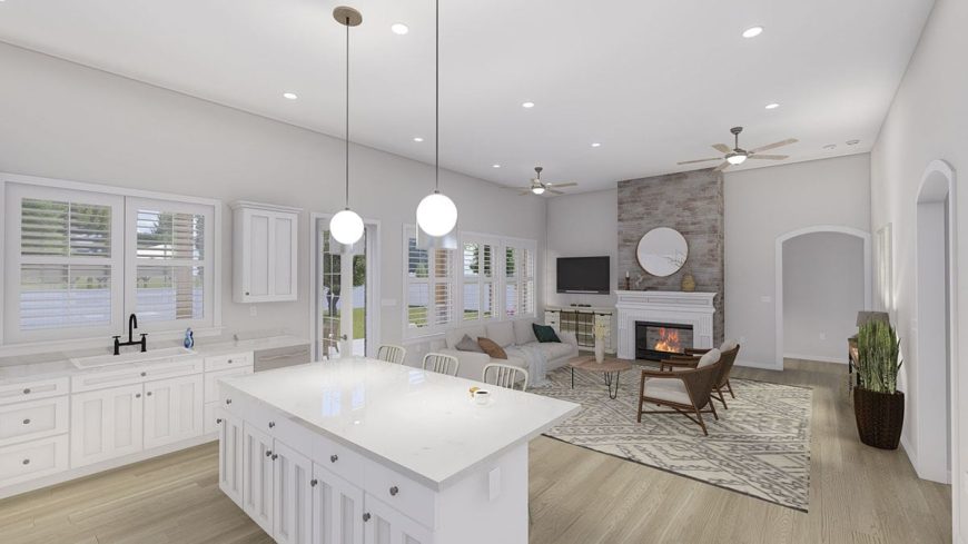 0349 2 bedroom two story mountain home with bonus room above the garage smallhometours 11