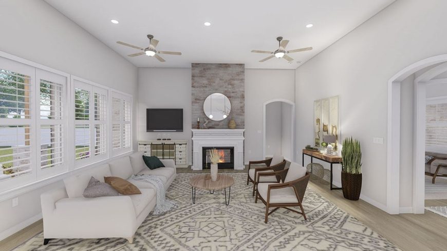 0349 2 bedroom two story mountain home with bonus room above the garage smallhometours 15