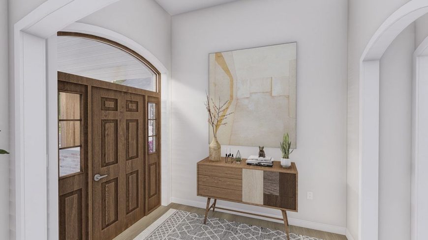 0349 2 bedroom two story mountain home with bonus room above the garage smallhometours 18