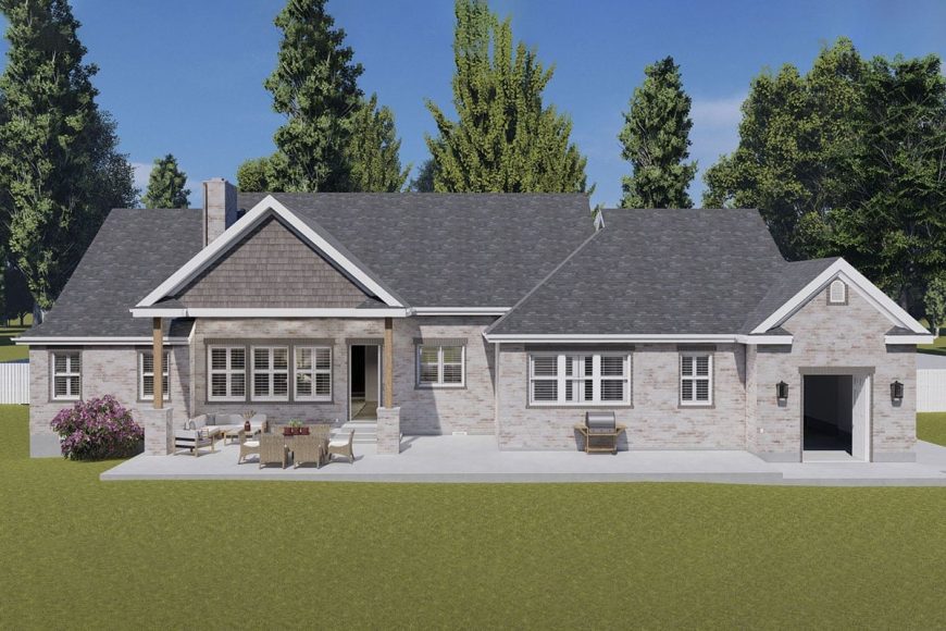 0349 2 bedroom two story mountain home with bonus room above the garage smallhometours 20