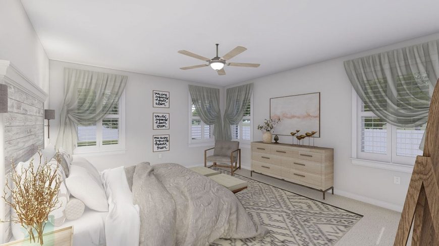 0349 2 bedroom two story mountain home with bonus room above the garage smallhometours 7