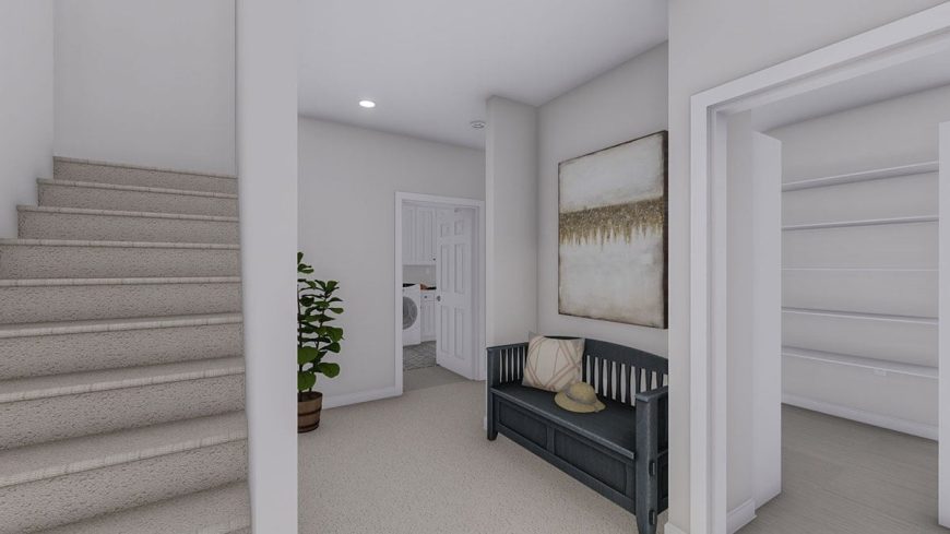 0349 2 bedroom two story mountain home with bonus room above the garage smallhometours 9